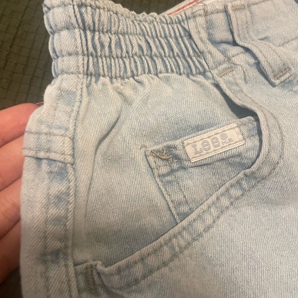 Lee vintage high rise mom shorts